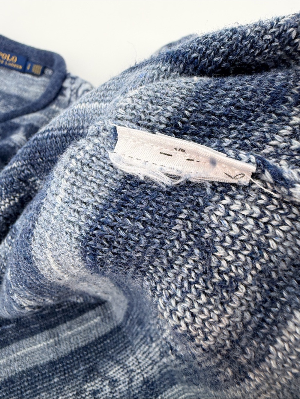 Polo Ralph Lauren Blue Southwest Sweater Women’s Small - Picture 4 of 5